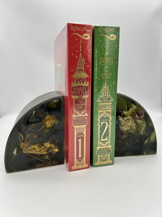 Large Floral Bookends (1 of 1)