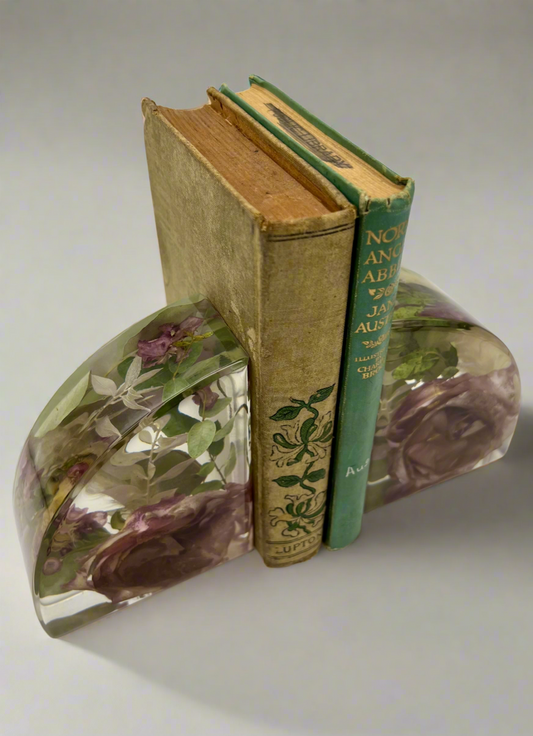 Large Floral Bookends (1 of 1)