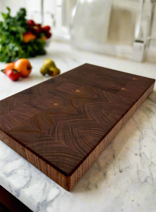 Black Walnut End Grain Cutting Board