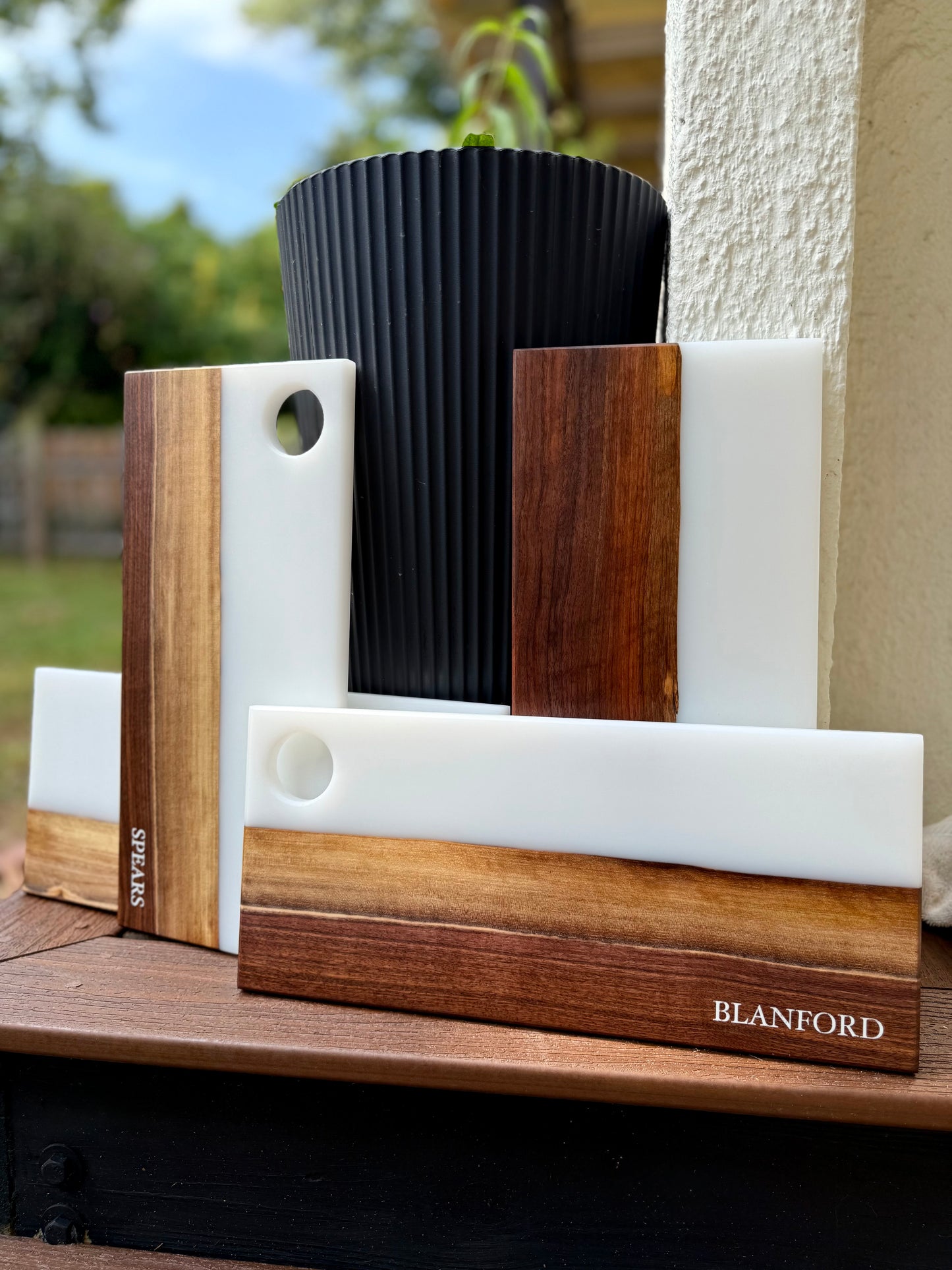 Hurricane Helene Collection | ENGRAVED Resin Charcuterie Boards (Custom Order)