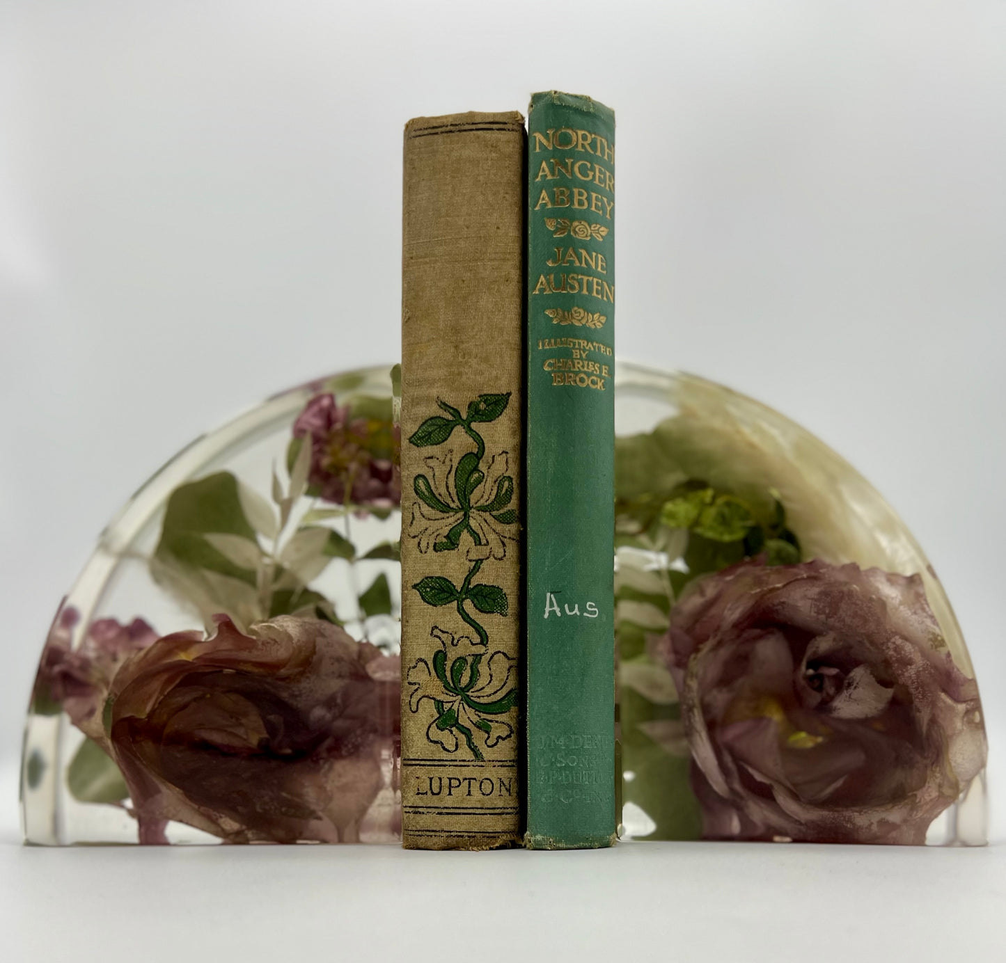 Large Floral Bookends (1 of 1)