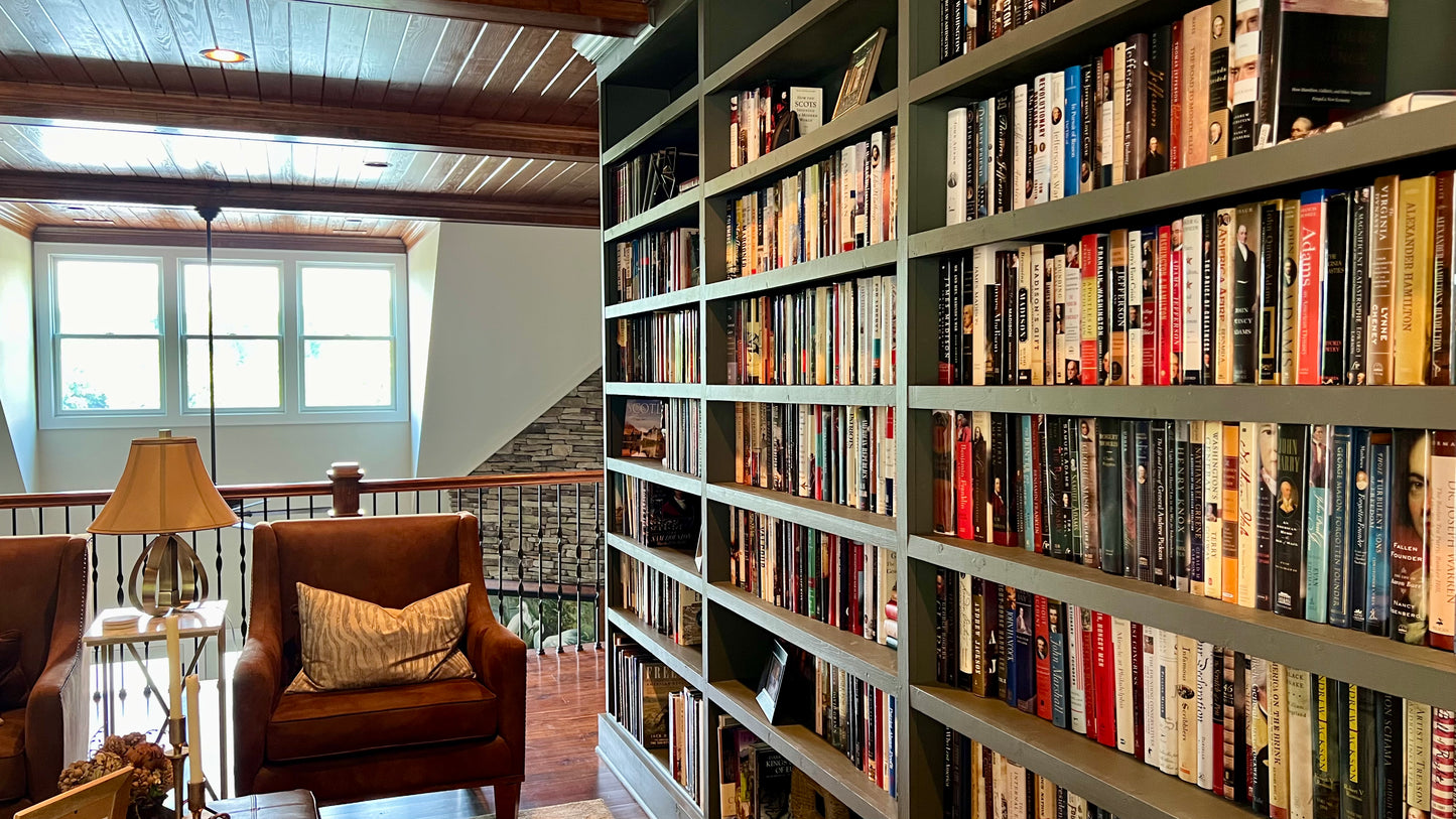 Custom Built-In Bookshelves