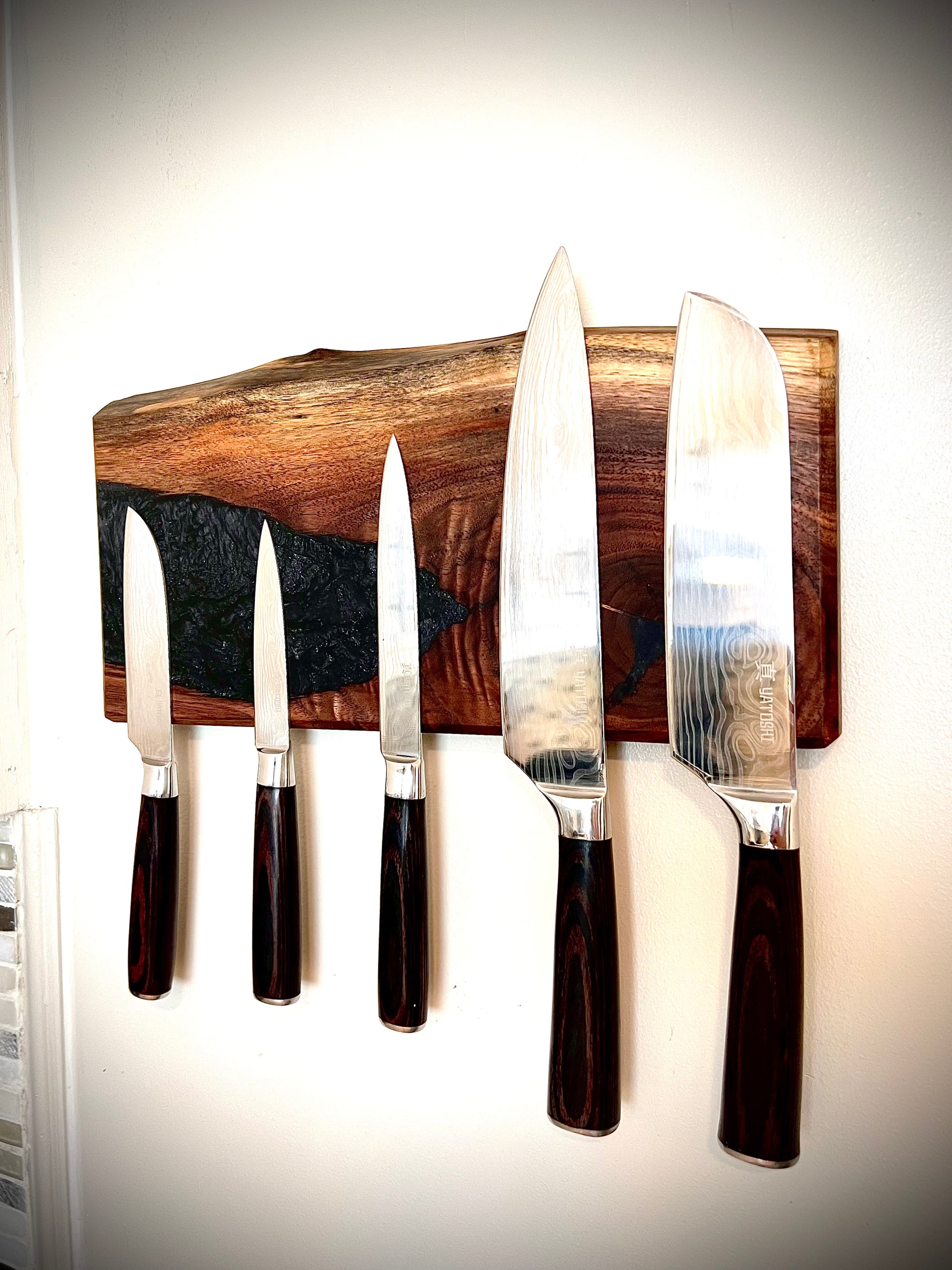 Magnetic Knife Block (Custom Order) – MacArthur Woodworks