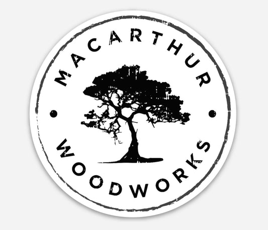 MacArthur Woodworks Stickers (3 pack)